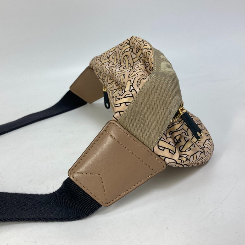 Burberry Beige Nylon Fanny Pack Shoulder Bag