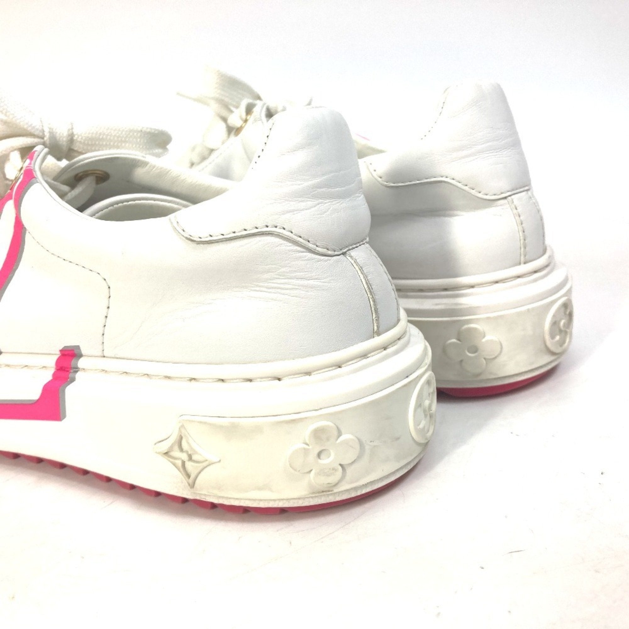 Louis Vuitton Pink White Sneakers