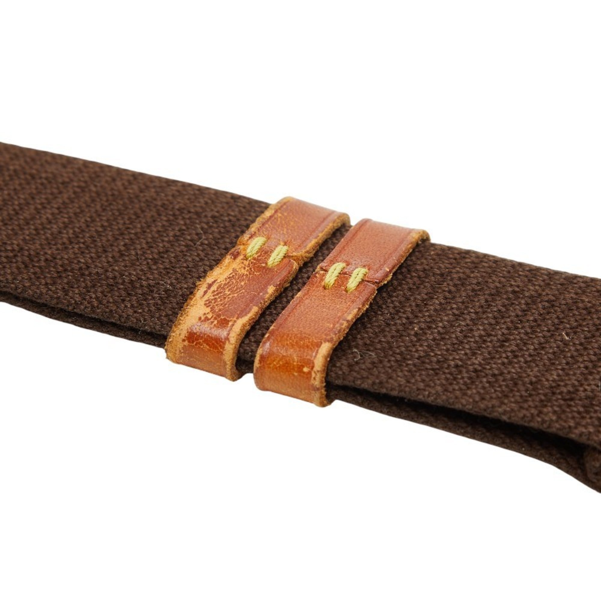 Louis Vuitton Brown Pvc Leather Sling Bag