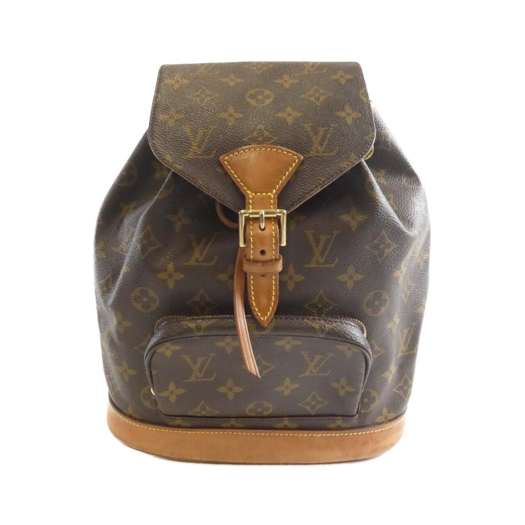 Louis Vuitton Marron Coated Canvas Backpack
