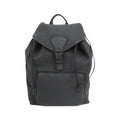 Louis Vuitton Black Leather Backpack