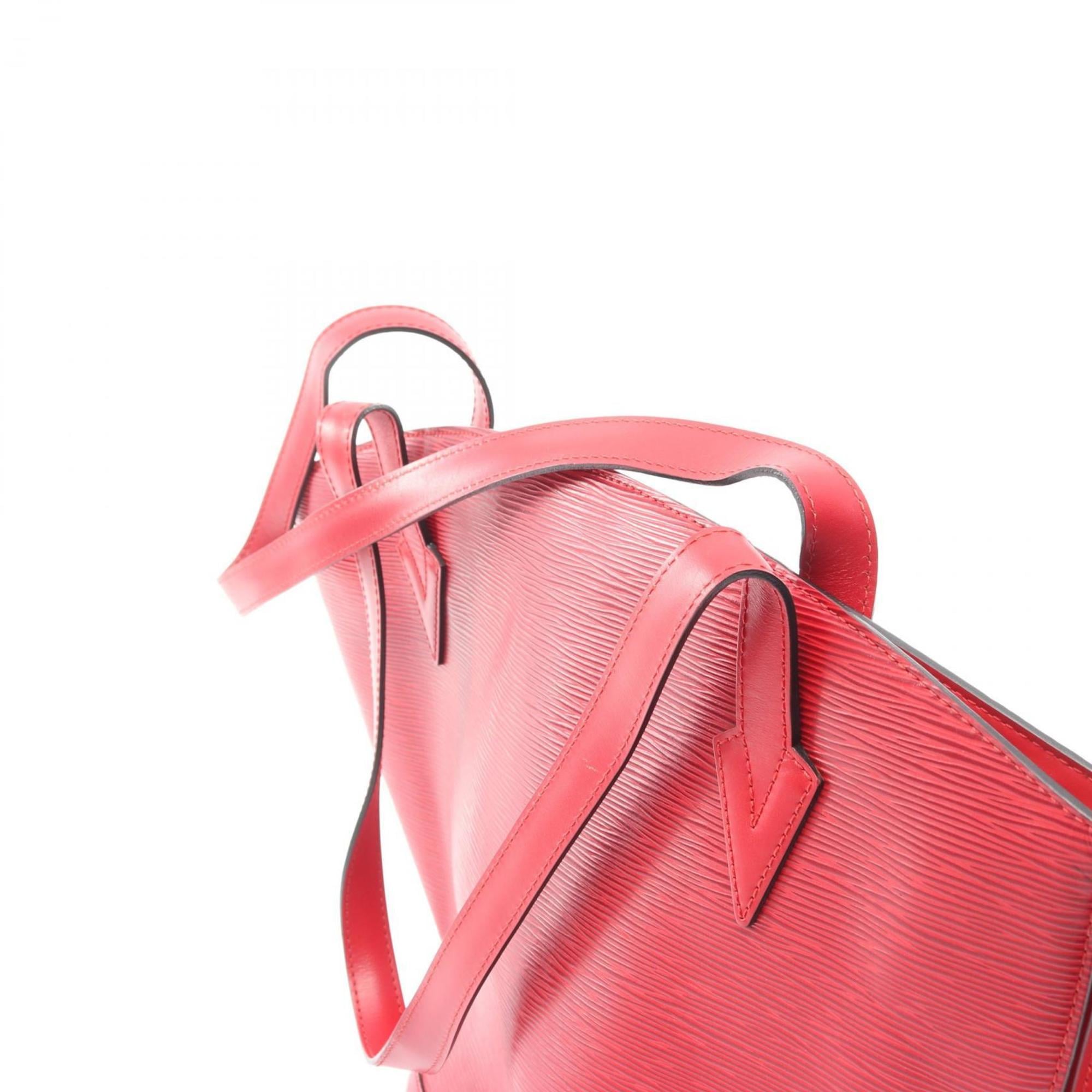 Louis Vuitton Castilian Red Red Color Epi Leather Shoulder Bag