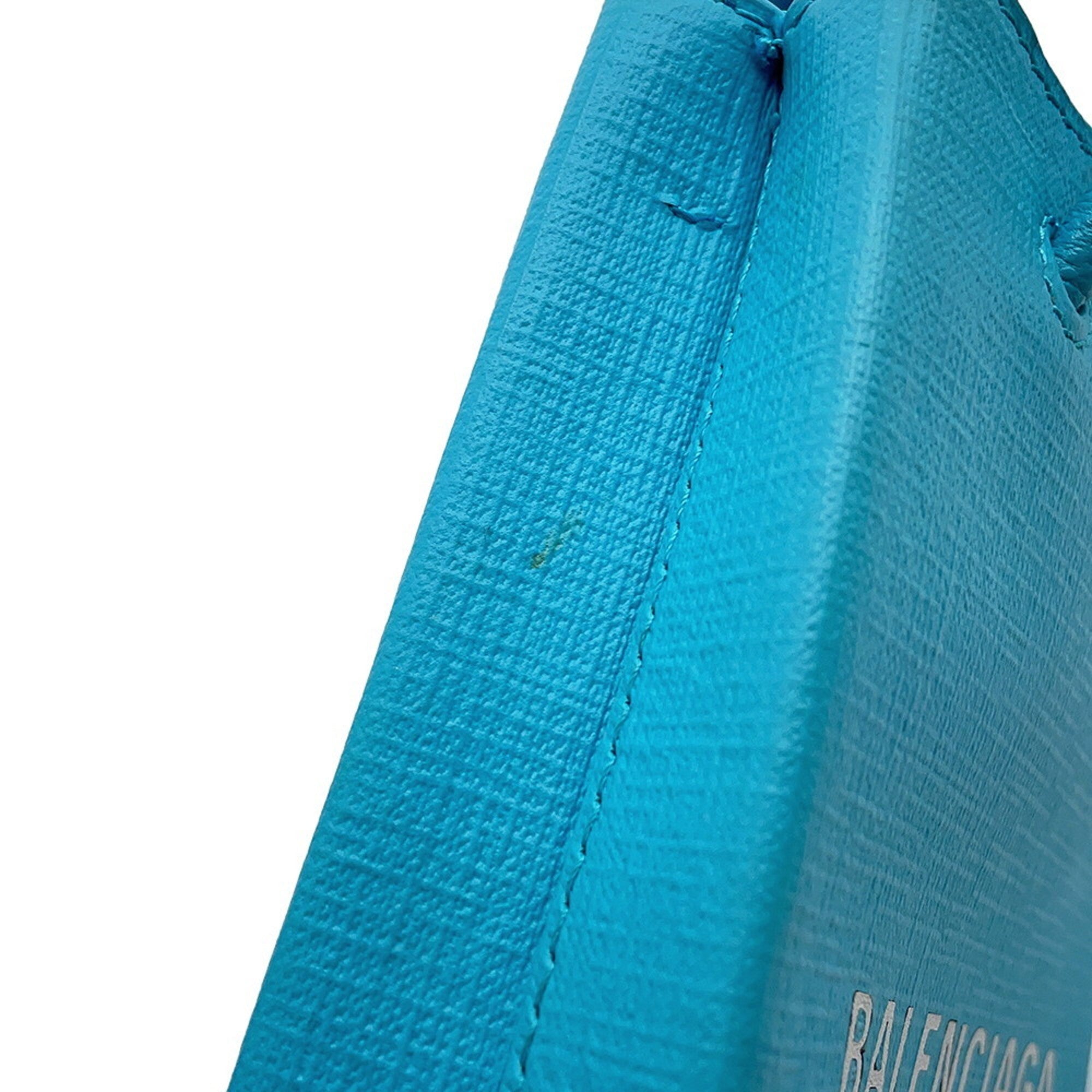 Balenciaga Light Blue Leather Handbag Shoulder