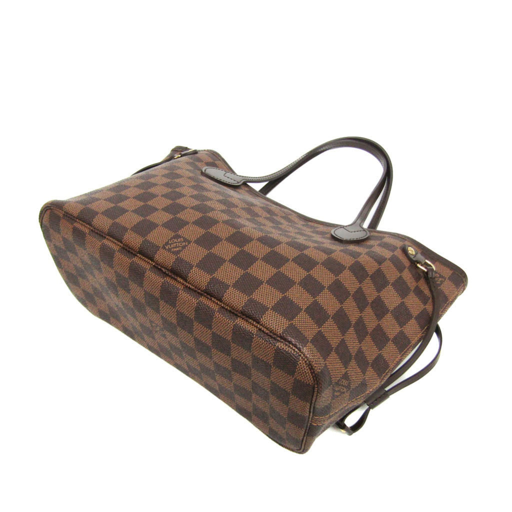 Louis Vuitton Damier Ebene Damier Canvas Tote Bag