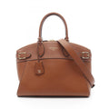 Louis Vuitton Brown Leather Handbag