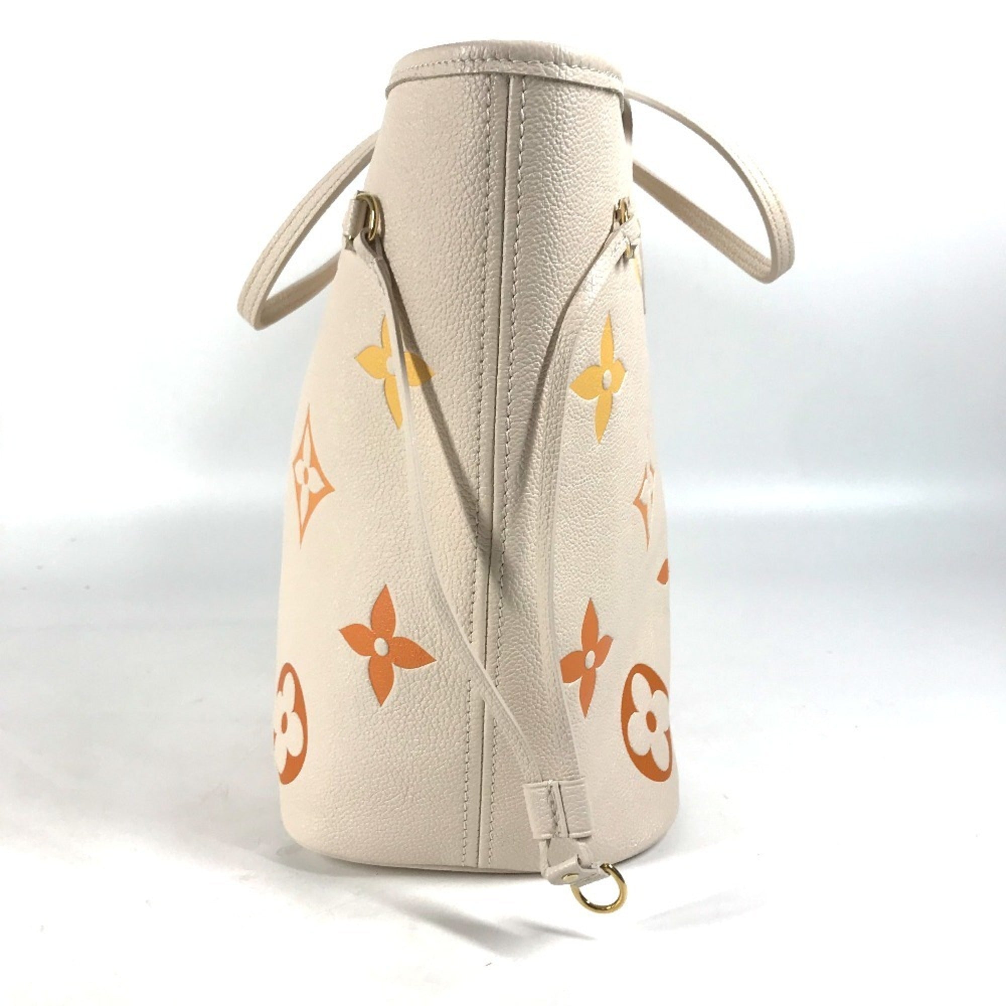 Louis Vuitton Beige Monogram Empreinte Pouch Shoulder Bag Tote Bag
