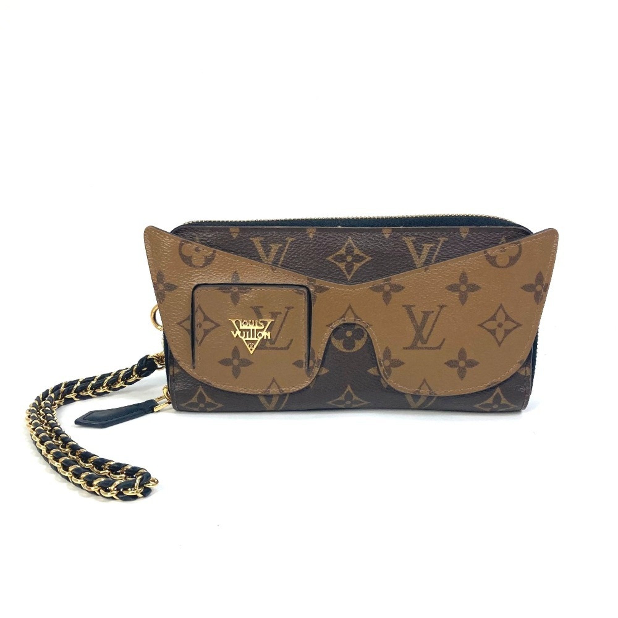 Louis Vuitton Monogram Brown Monogram Monogram Reverse Monogram Monogram Reverse Long Wallet