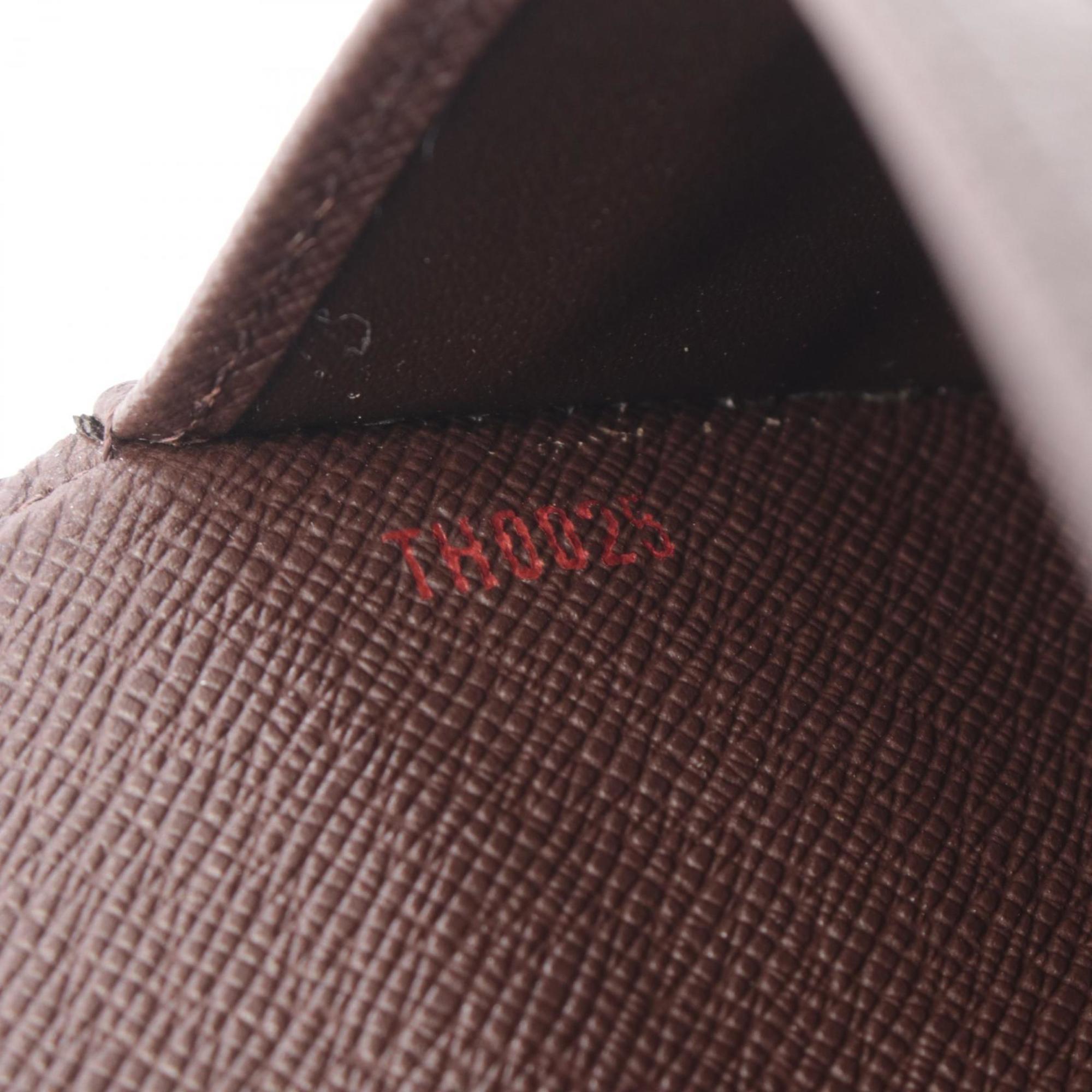Louis Vuitton Brown Damier Canvas Damier Canvas Long Wallet (Tri-Fold)