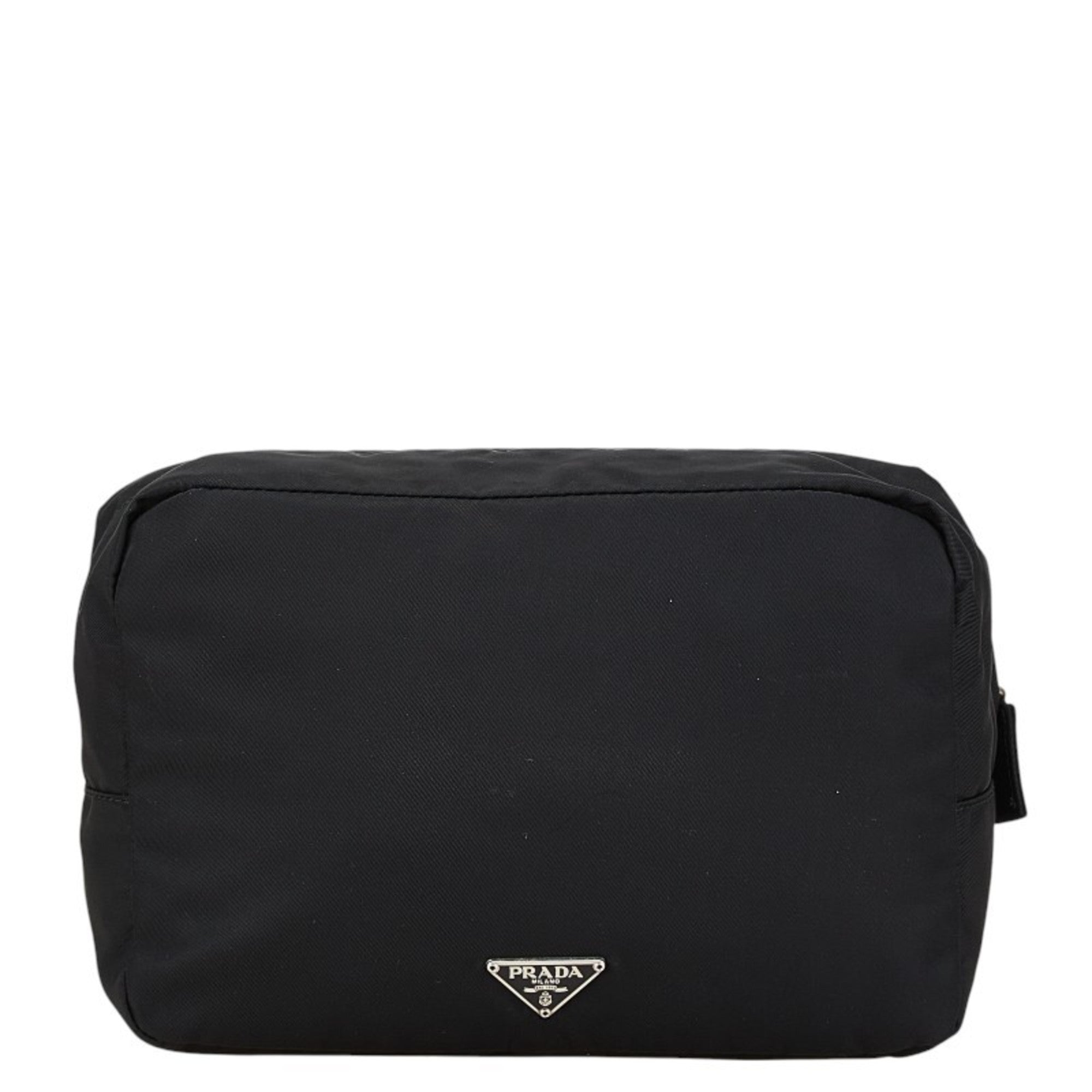 Prada Black Nylon Pouch