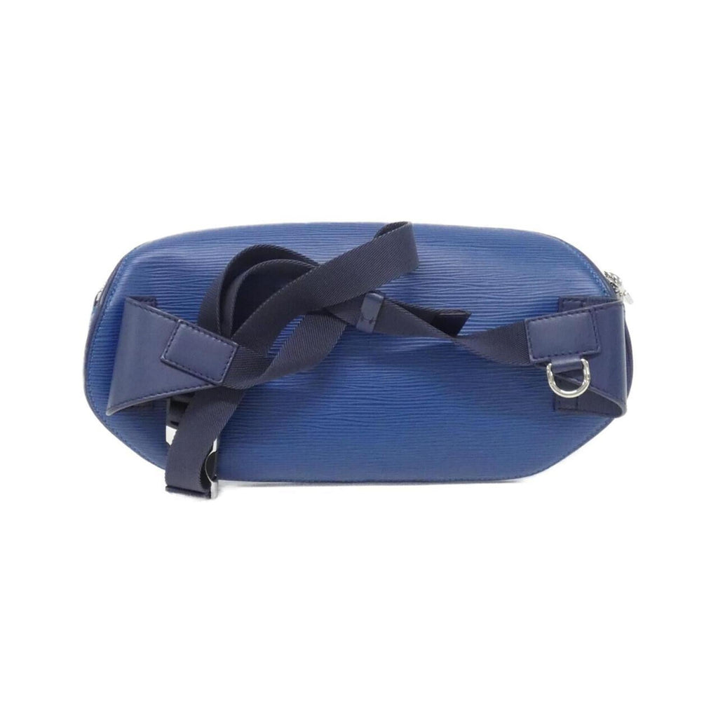 Louis Vuitton Epi Azur Blue Leather Shoulder Bag