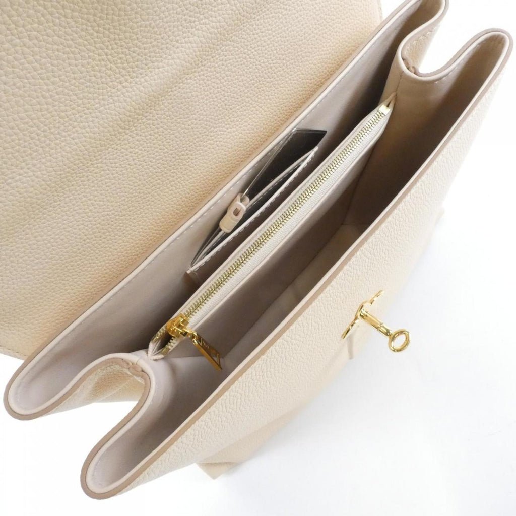 Louis Vuitton Cream Leather Handbag