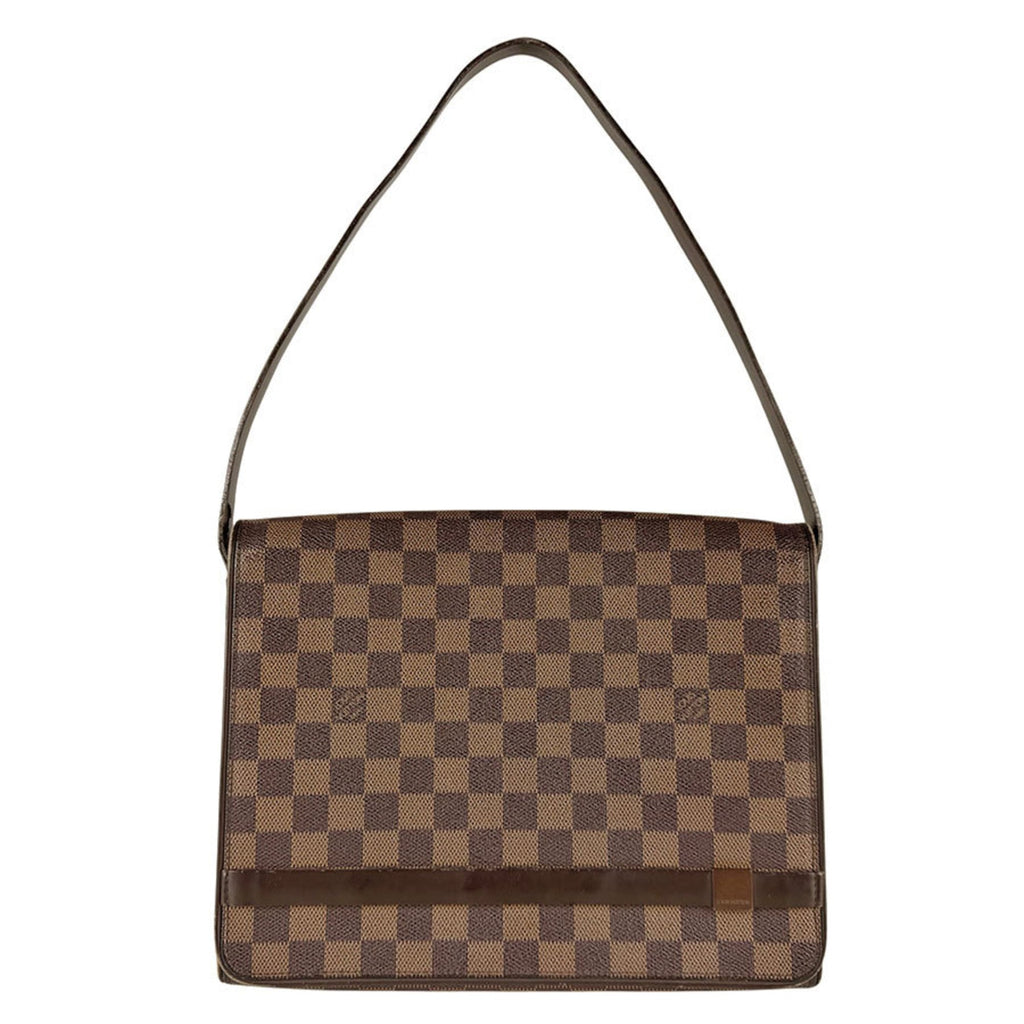 Louis Vuitton Damier Canvas Ebene Damier Canvas Shoulder Bag