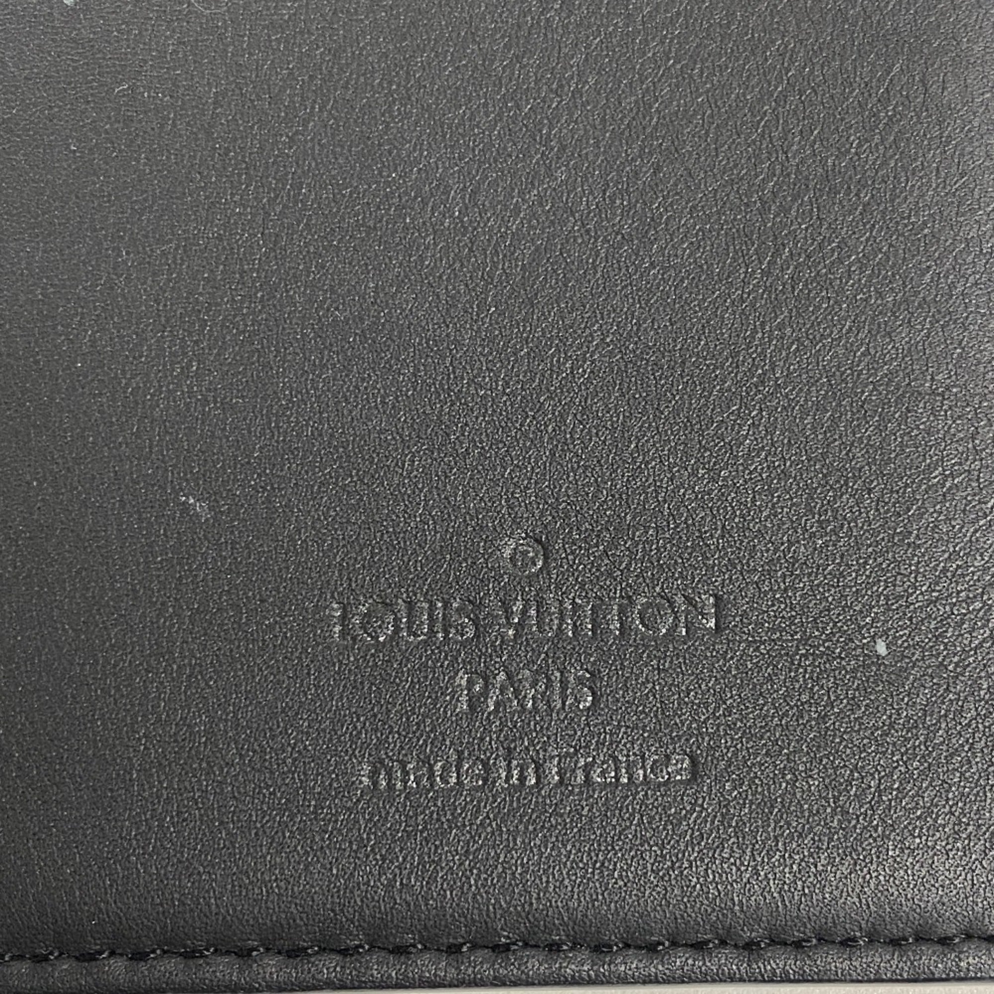 Louis Vuitton Black Monogram Shadow Long Wallet