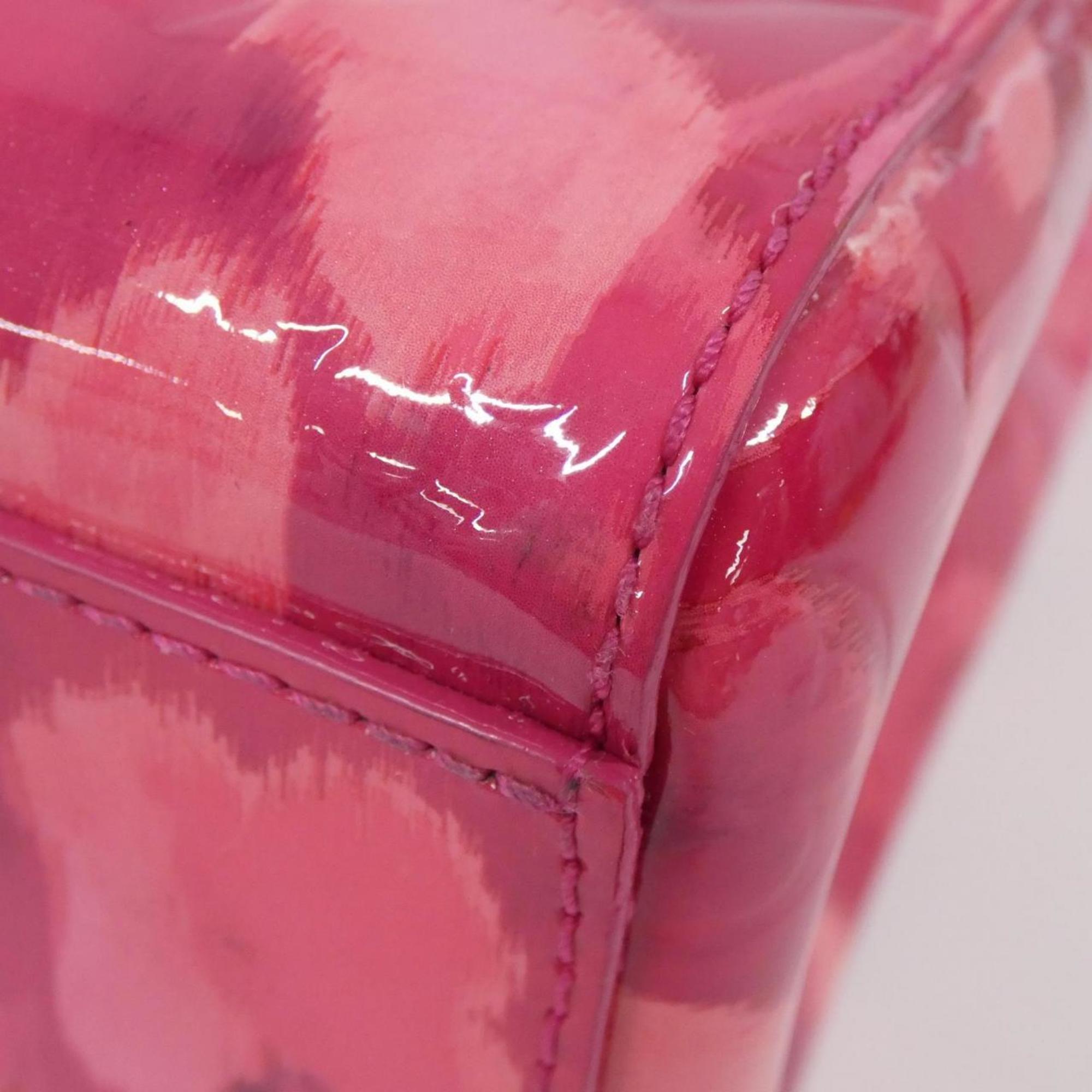 Louis Vuitton Indian Rose Rose Leather Handbag