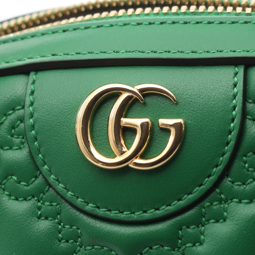 Gucci Green Leather Handbag (Pre-Owned)