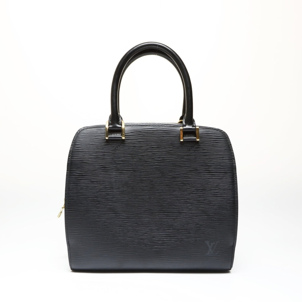 Louis Vuitton Epi Black Epi Leather Handbag