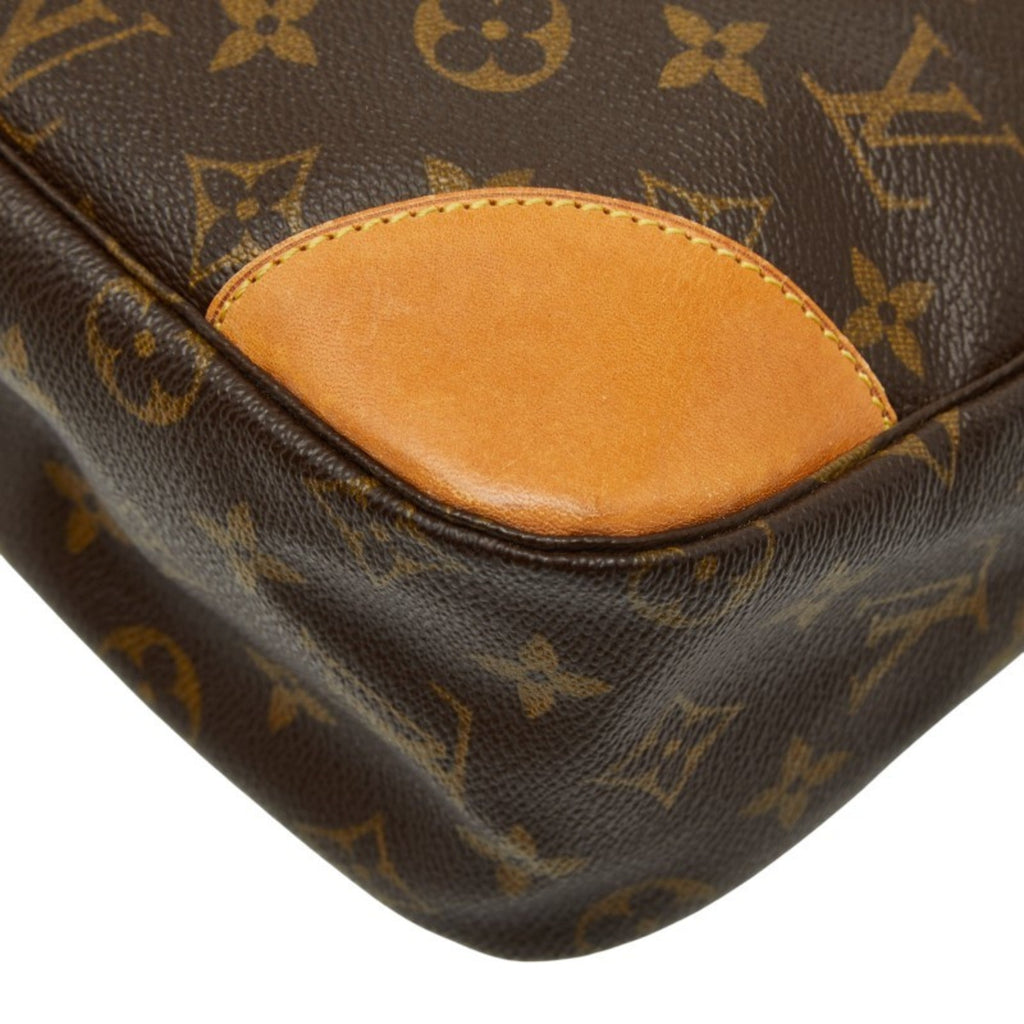 Louis Vuitton Brown Pvc Leather Shoulder Bag