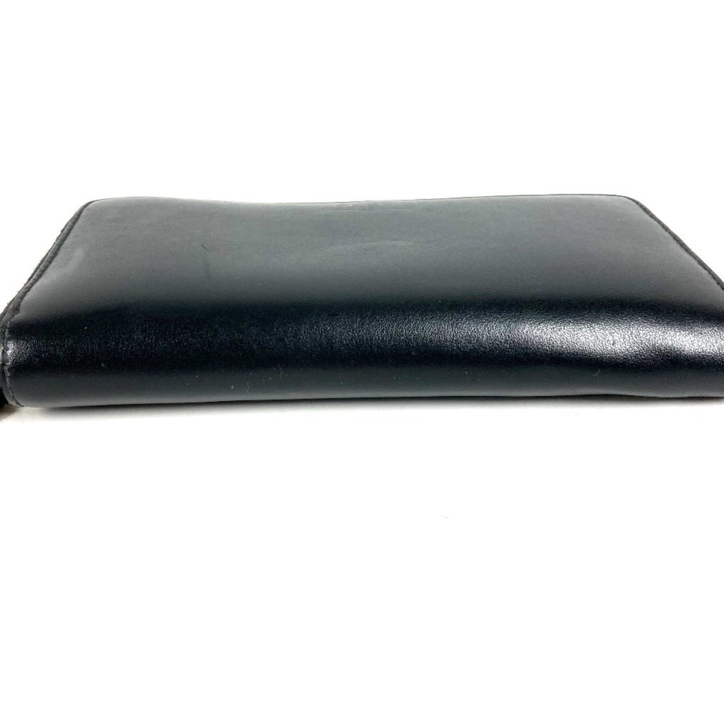 Gucci Black Leather Long Wallet (Bi-Fold) (Pre-Owned)