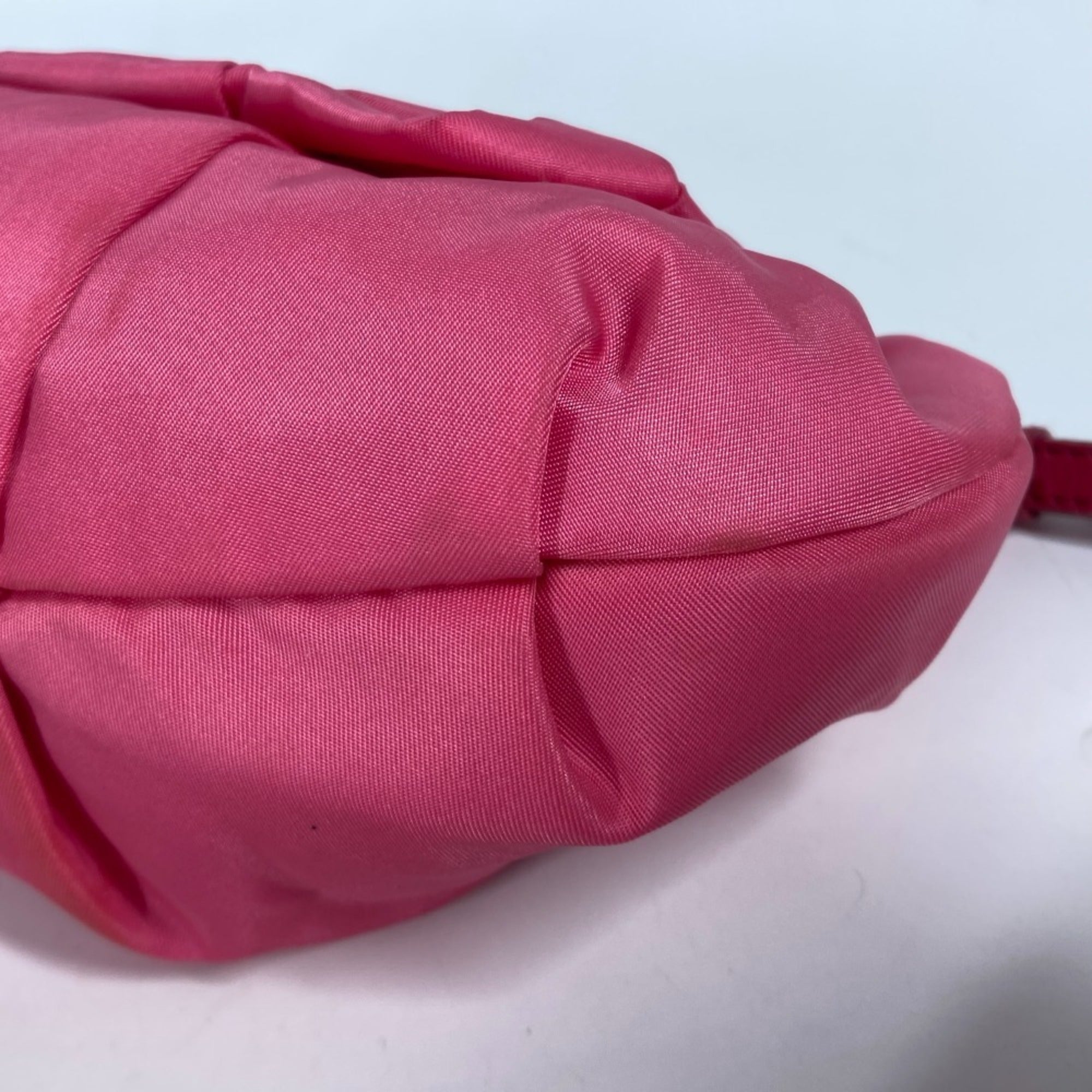 Prada Pink Bow Clutch Bag Pouch