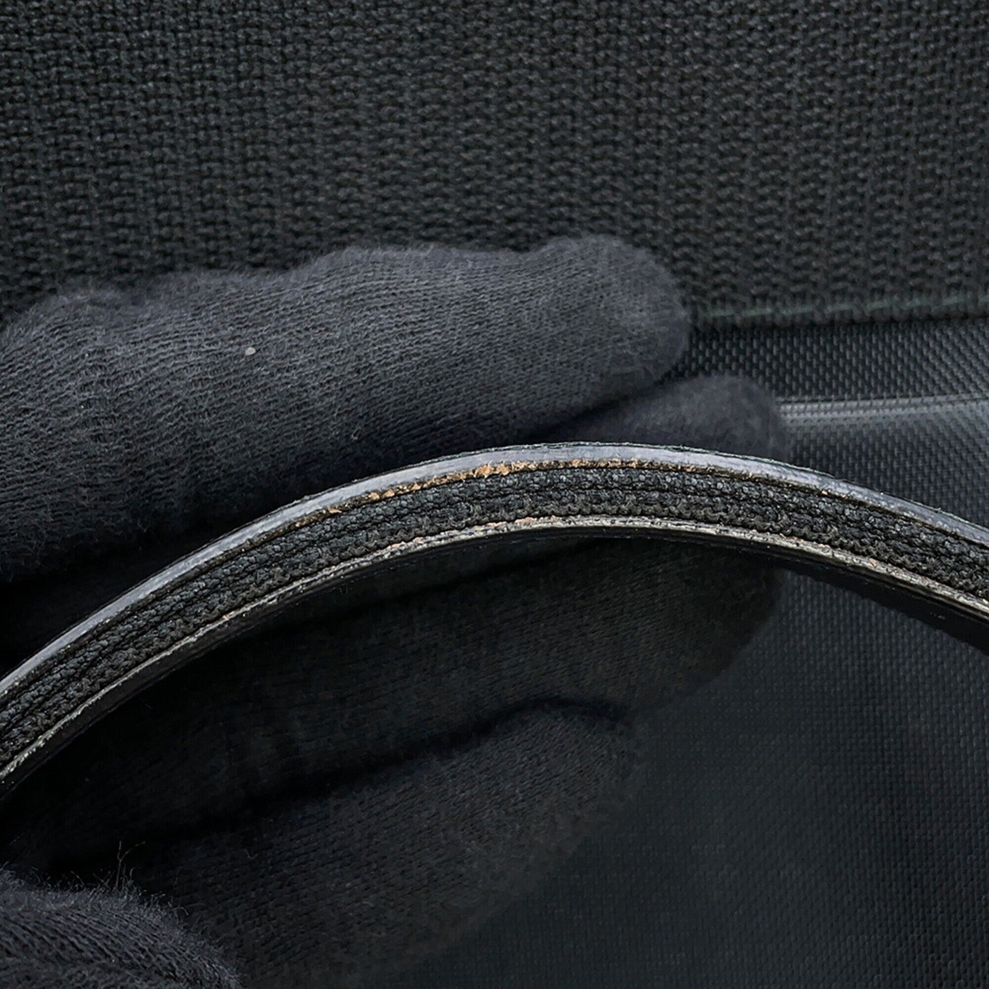 Balenciaga Black Mesh Leather Handbag Tote