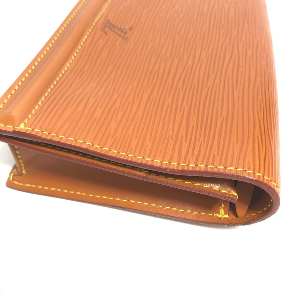 Louis Vuitton Brown Kenyan Brown Epi Leather Pouch