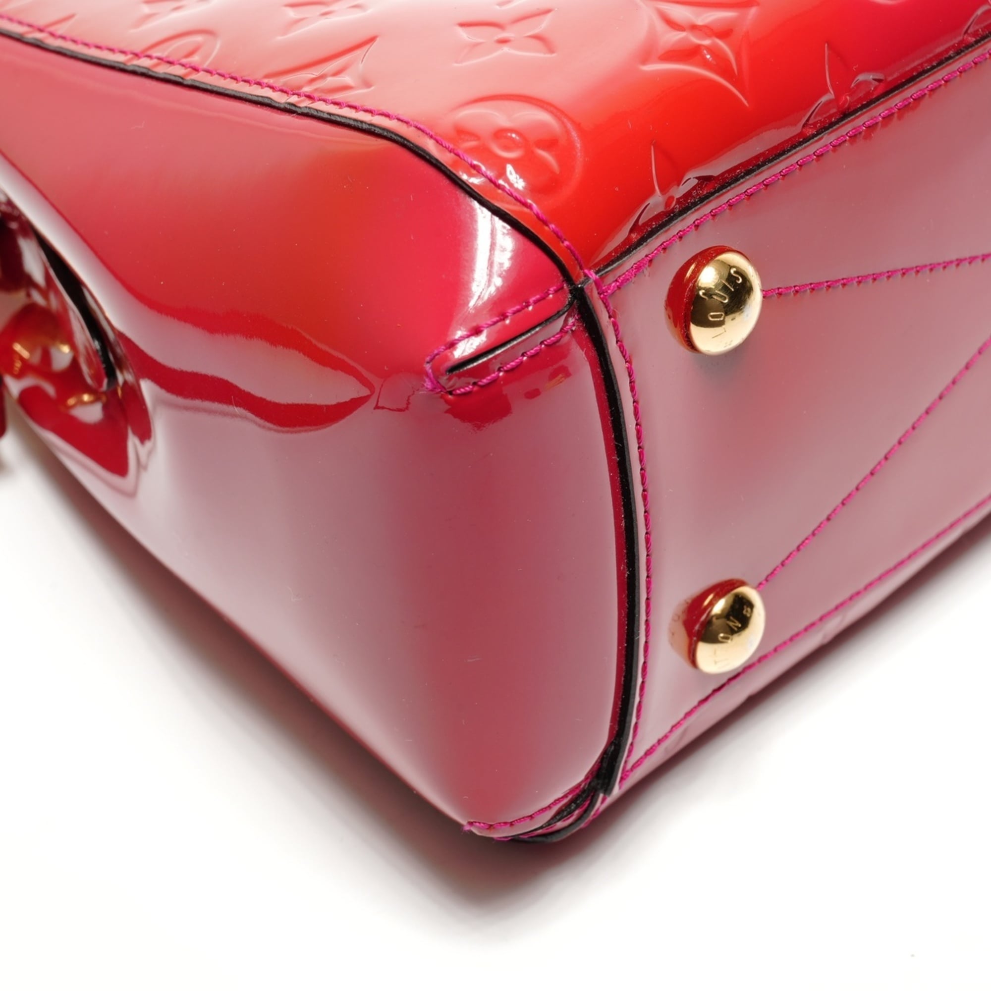 Louis Vuitton Red Color Vernis Handbag