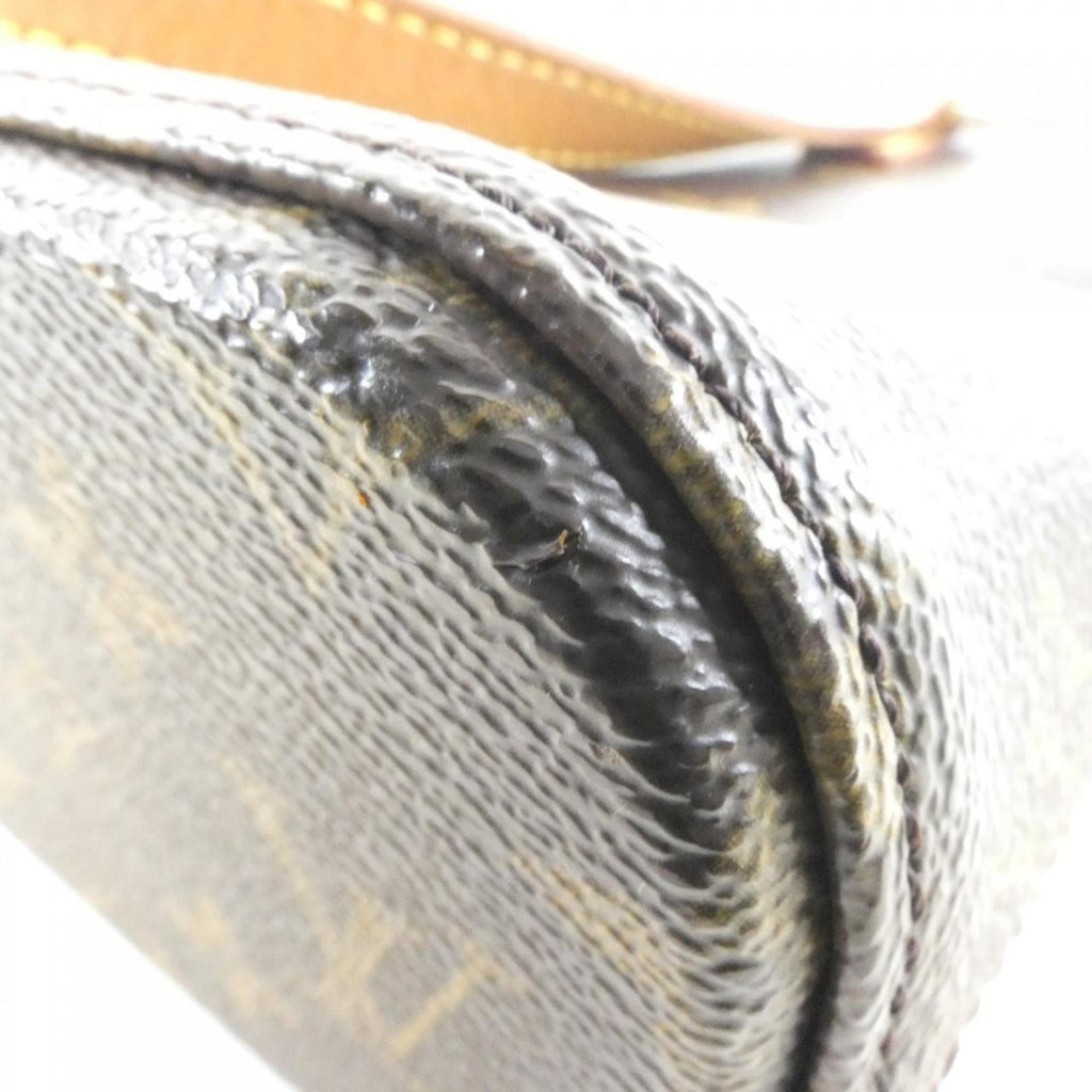 Louis Vuitton Brown Coated Canvas Handbag