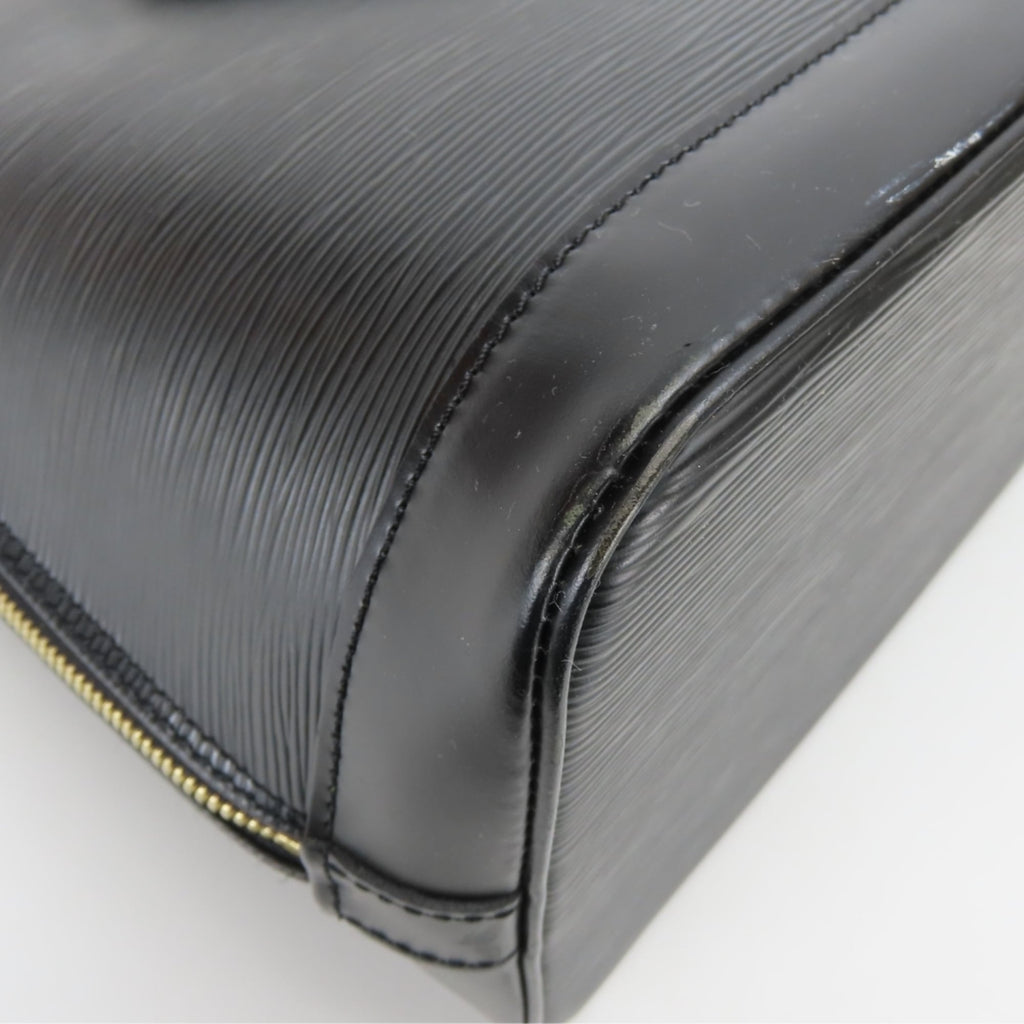 Louis Vuitton Epi Black Noir Epi Leather Handbag