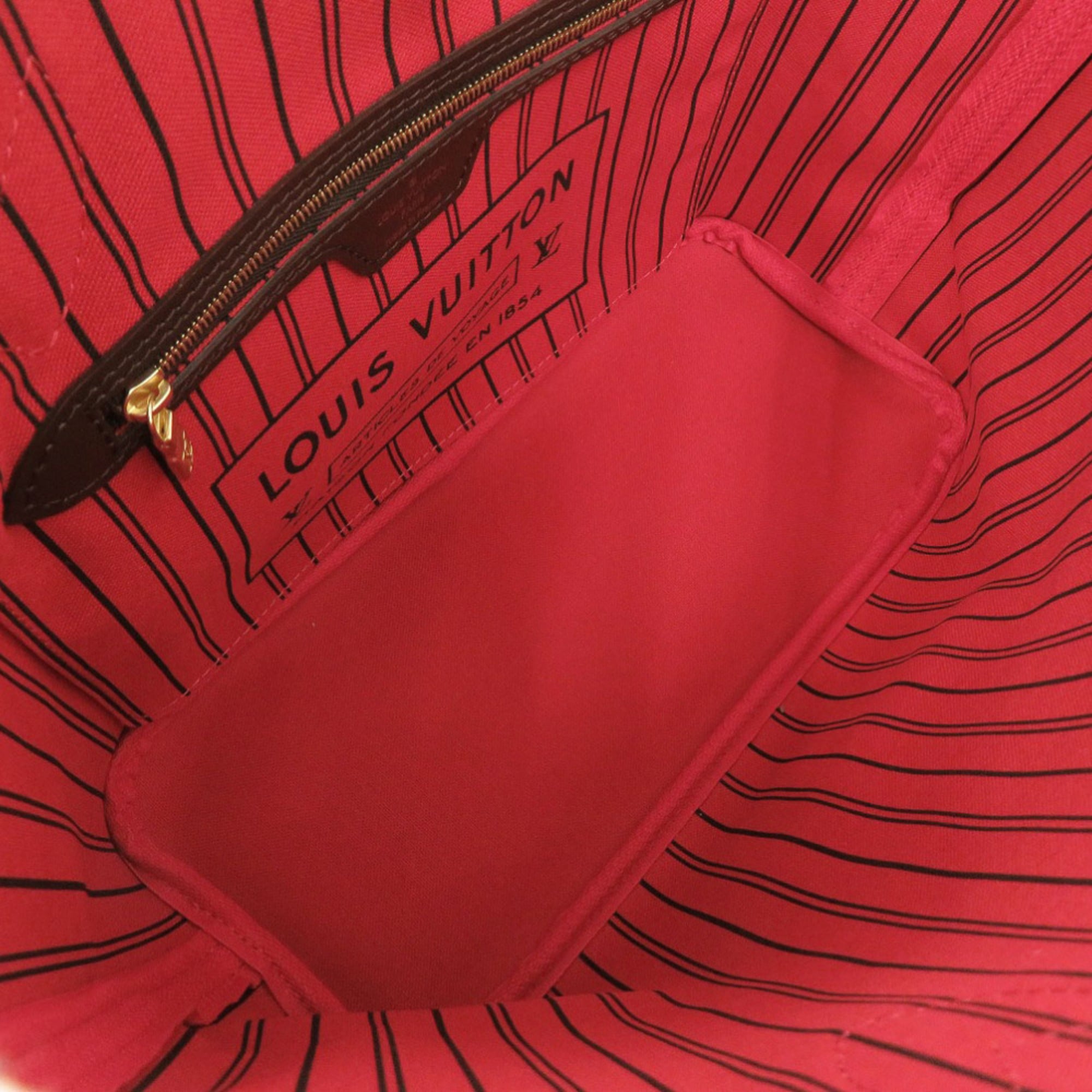 Louis Vuitton Cerise Damier Canvas Pouch Tote Bag