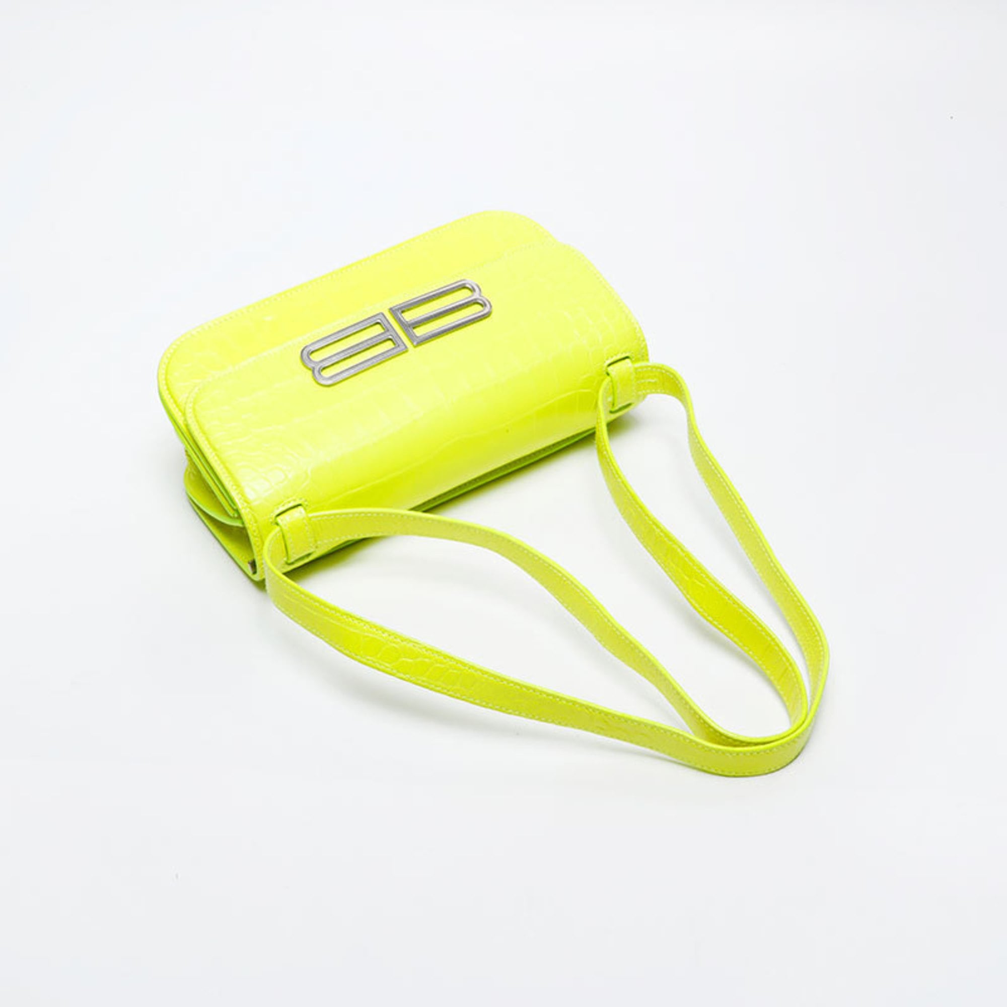 Balenciaga Yellow Leather Shoulder
