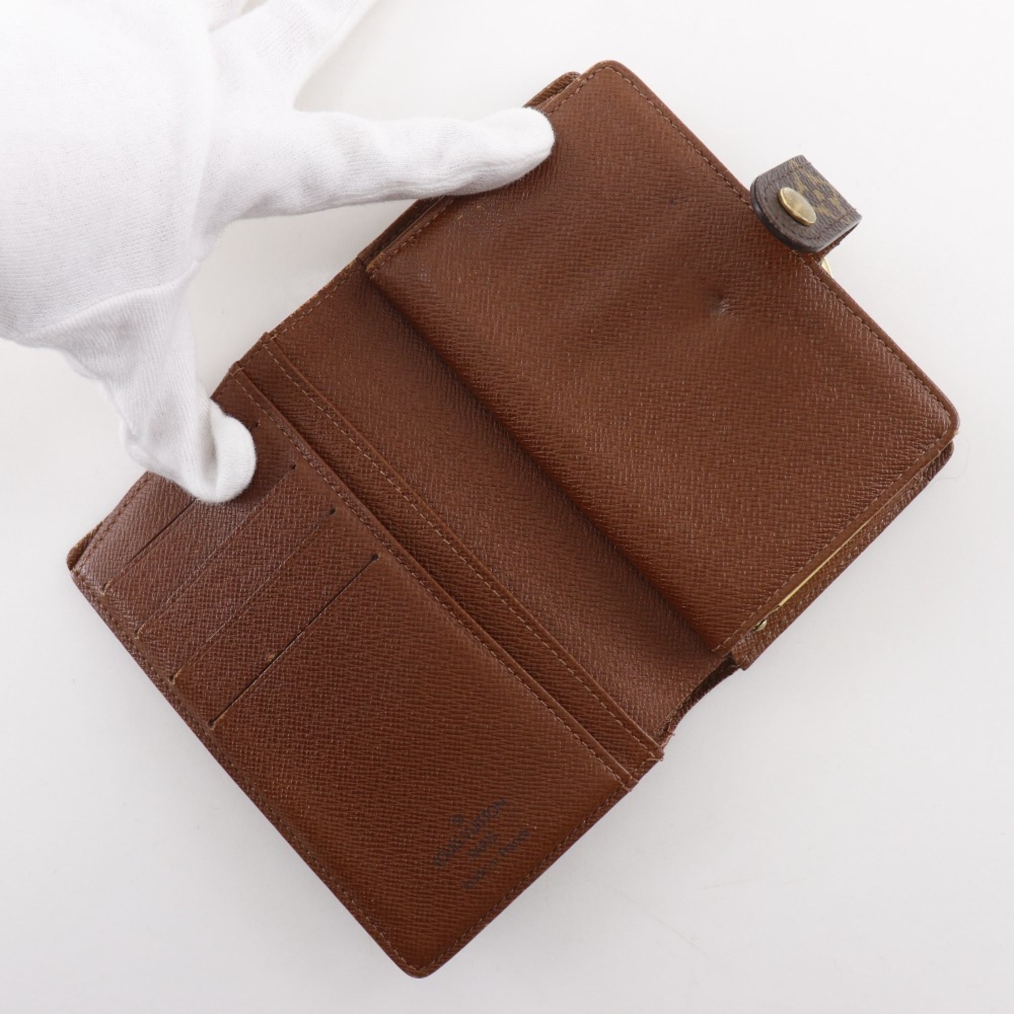 Louis Vuitton Brown Monogram Canvas Wallet