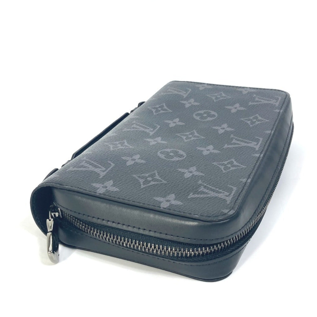 Louis Vuitton Black Monogram Eclipse Canvas Long Wallet