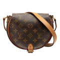 Louis Vuitton Brown Pvc Leather Shoulder Bag