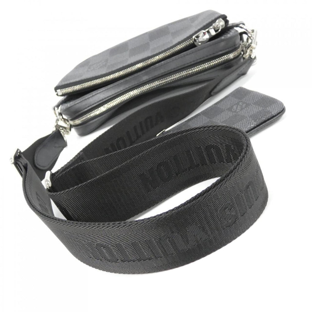 Louis Vuitton Damier Graphite Graphite Damier Graphite Shoulder Bag
