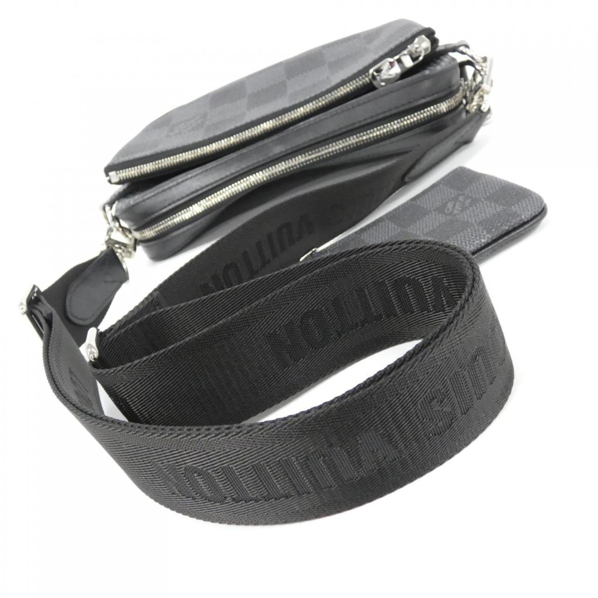 Louis Vuitton Damier Graphite Graphite Damier Graphite Shoulder Bag