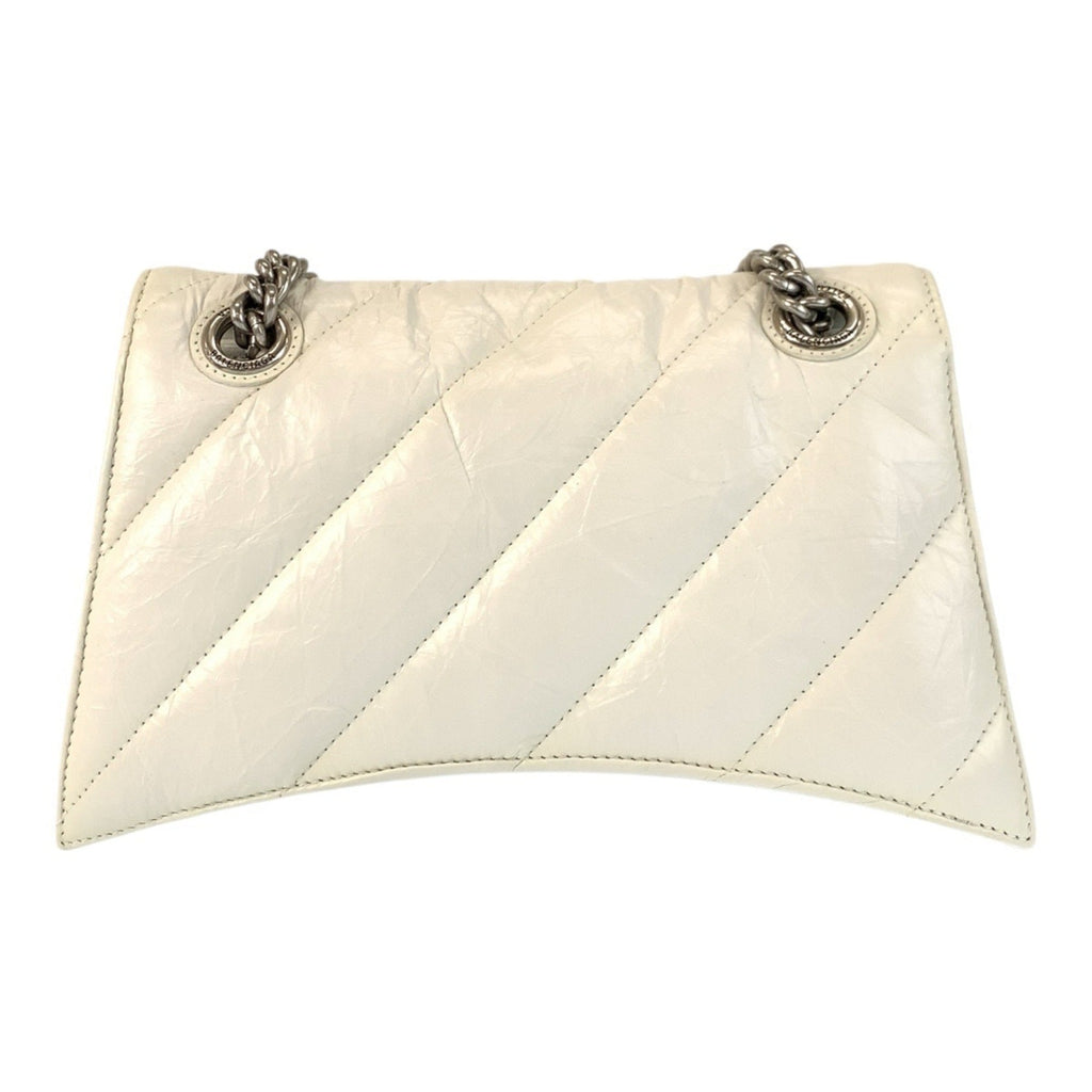Balenciaga White Leather Shoulder
