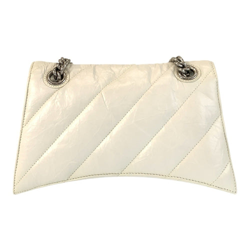 Balenciaga White Leather Shoulder