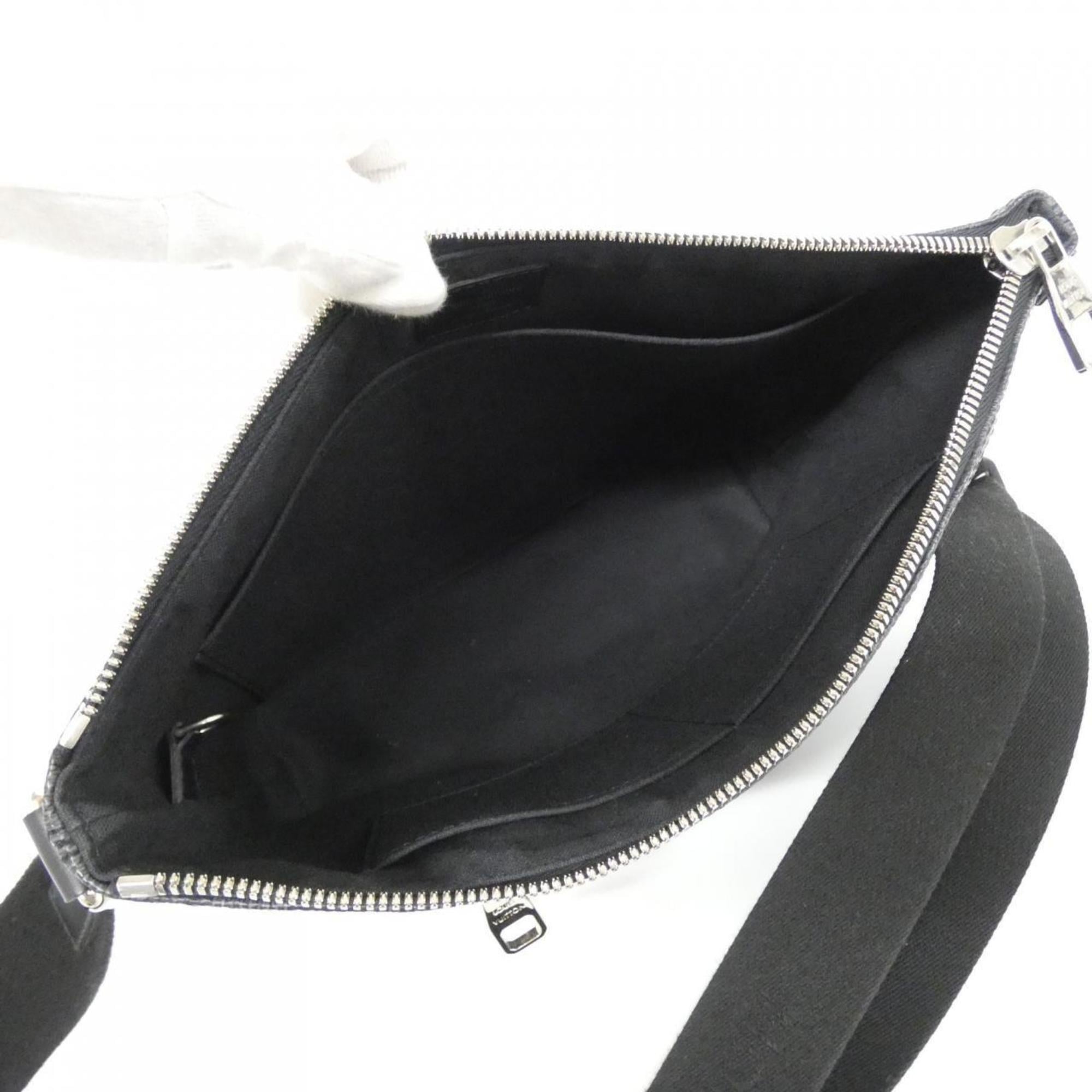 Louis Vuitton Graphite Coated Canvas Shoulder Bag
