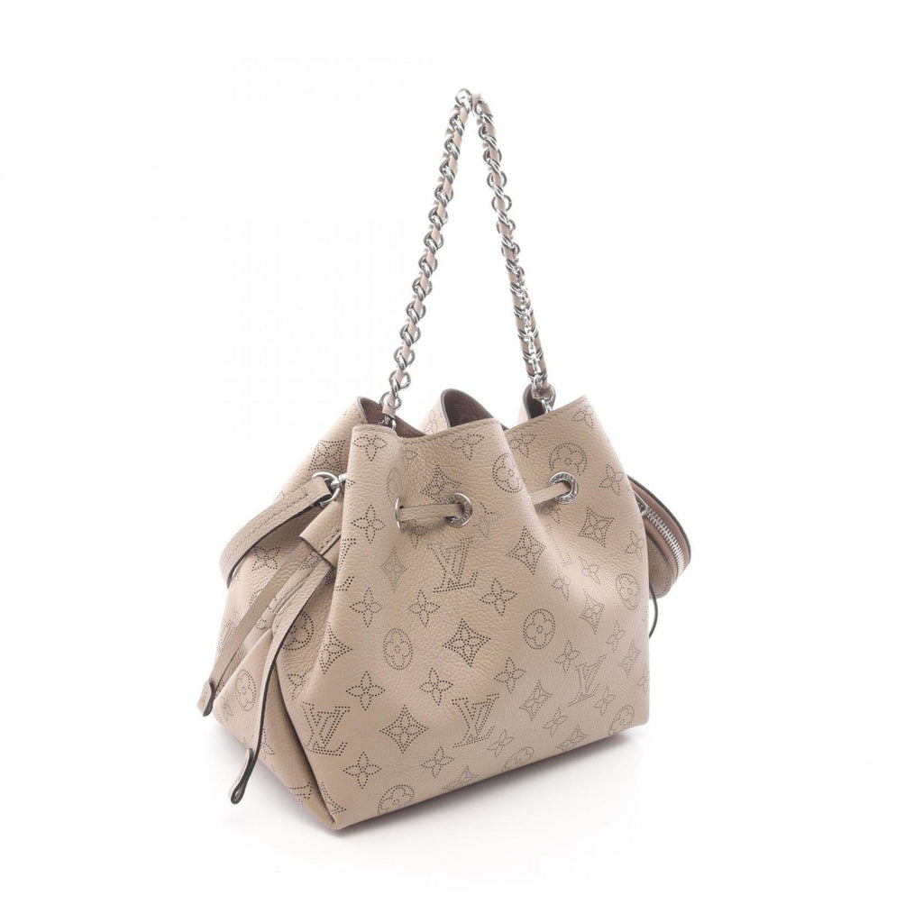Louis Vuitton Beige Galle Mahina Leather Leather Handbag Pouch