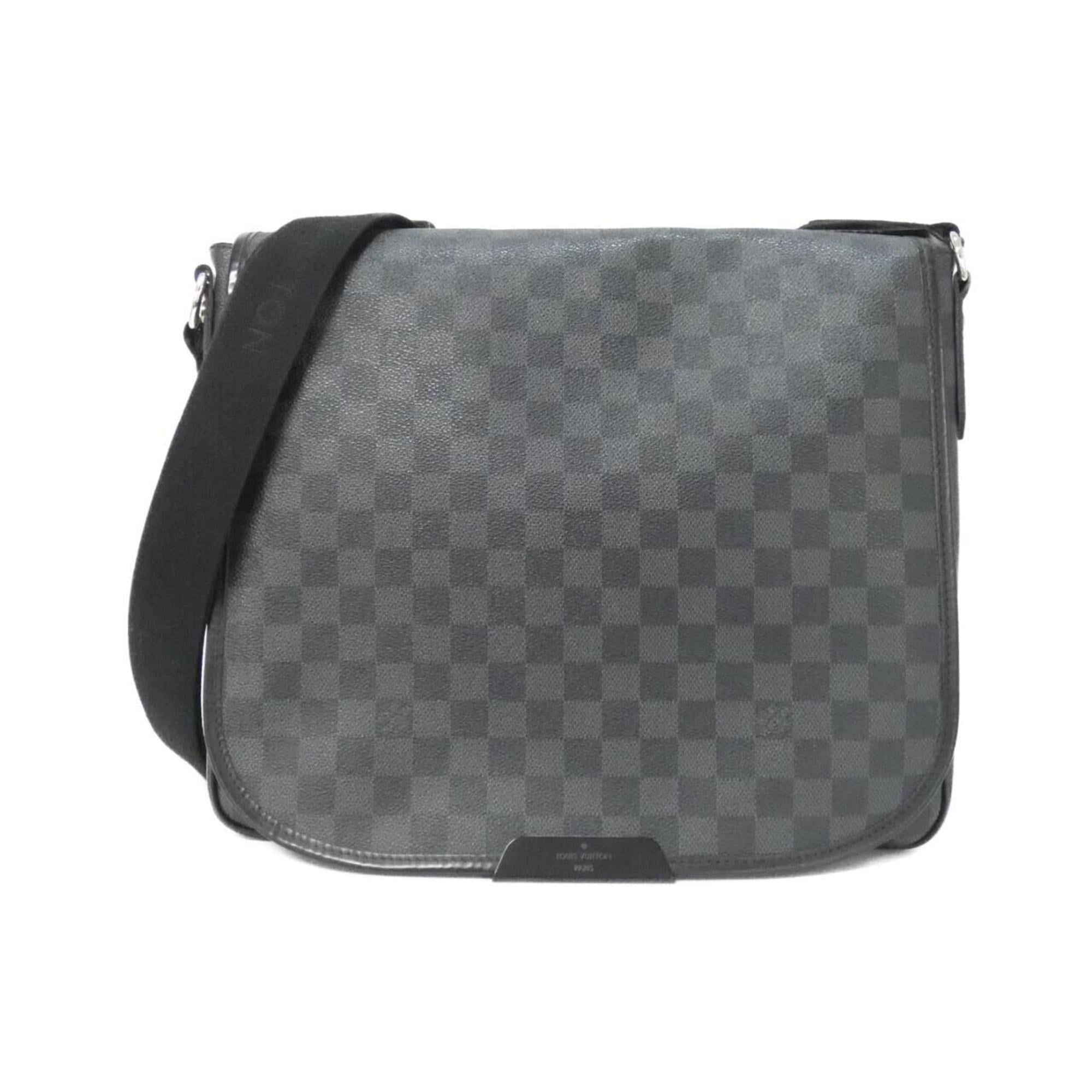 Louis Vuitton Damier Graphite Graphite Coated Canvas Shoulder Bag