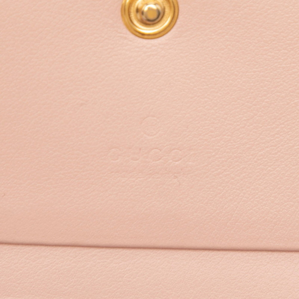 Gucci Pink Leather Wallet (Bi-Fold) (Pre-Owned)