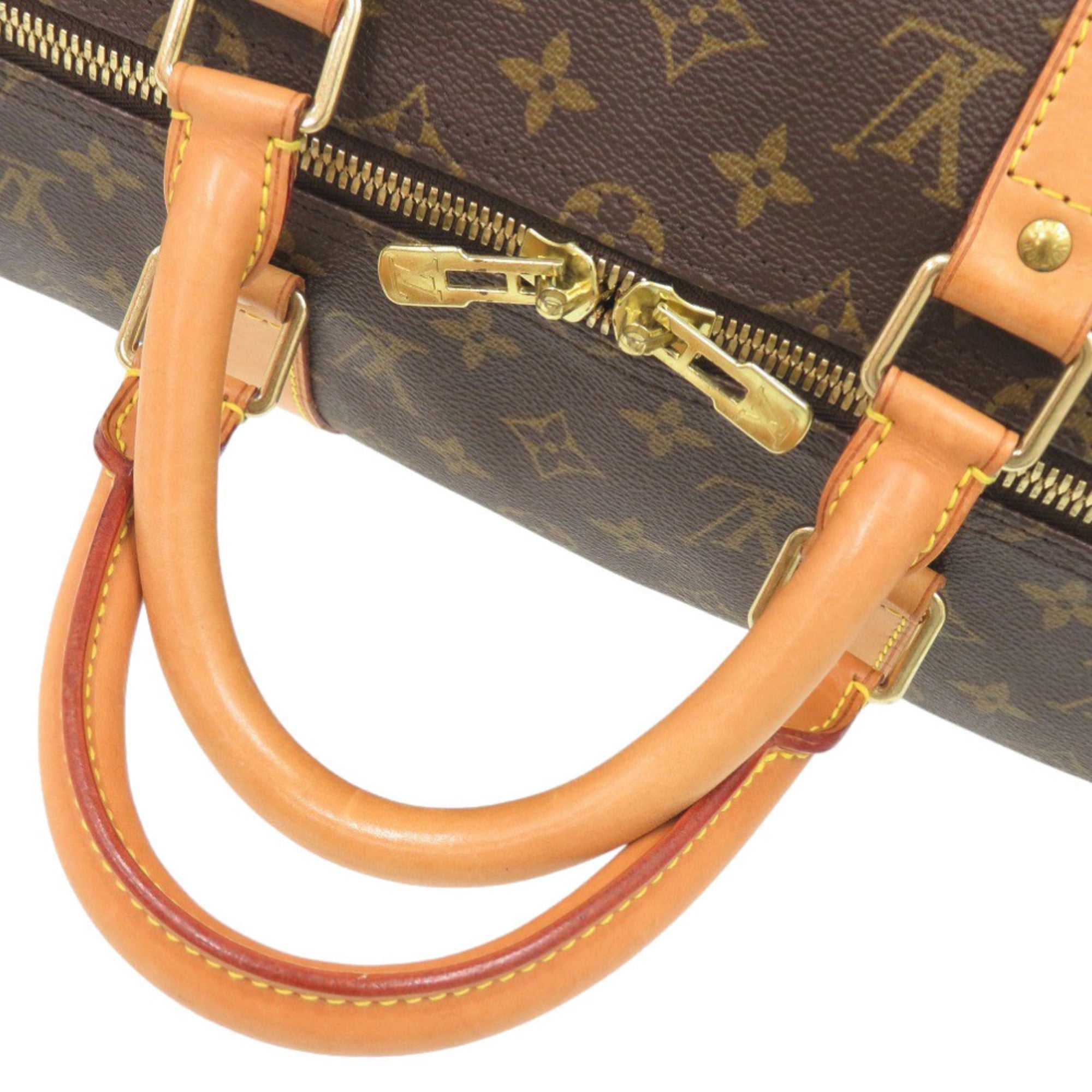 Louis Vuitton Brown Monogram Monogram Boston Bag