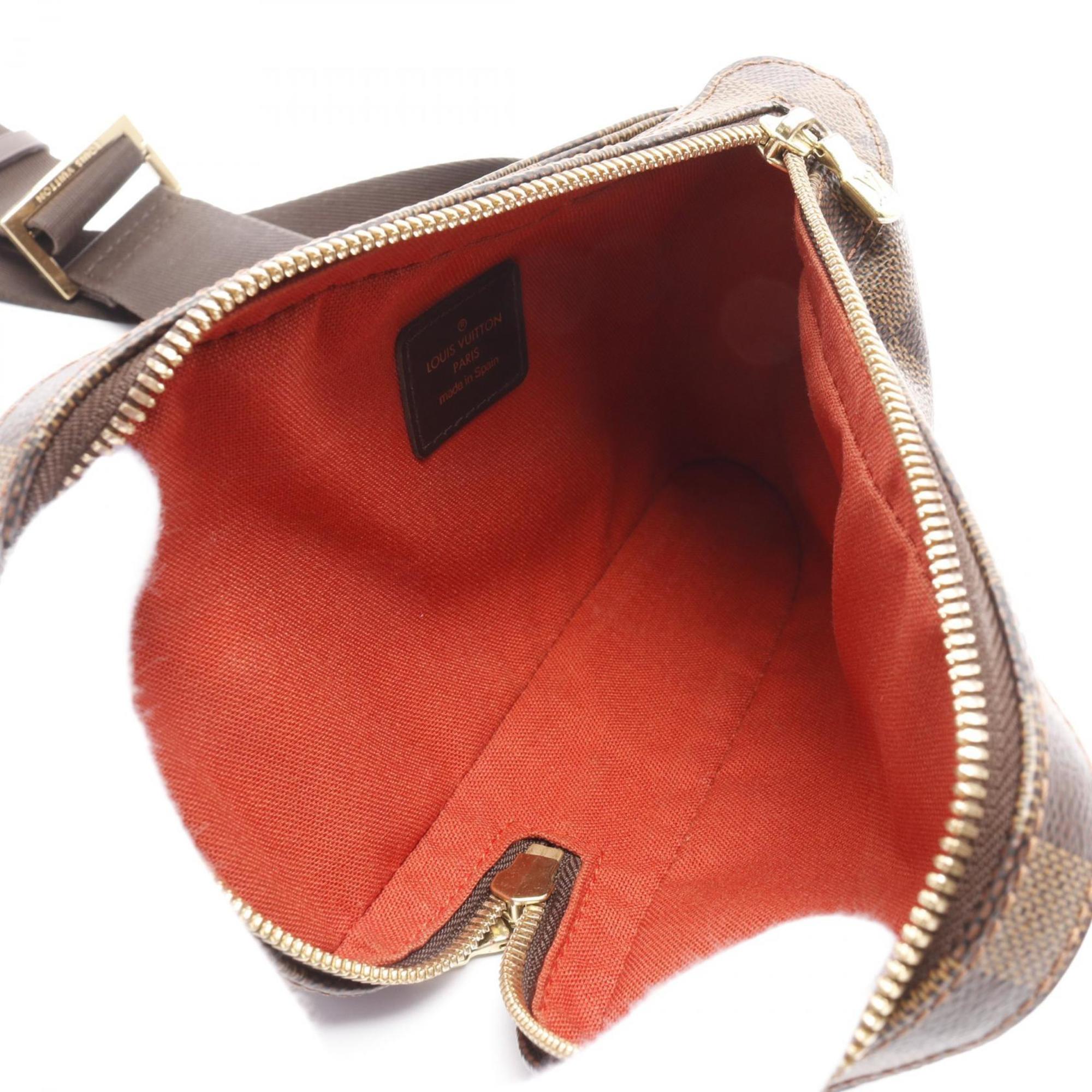 Louis Vuitton Brown Ebene Coated Canvas Pvc Damier Canvas Fanny Pack