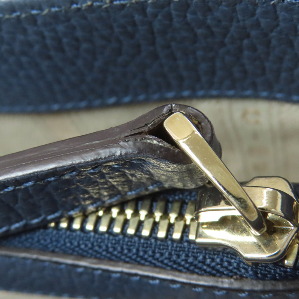 Gucci Blue Leather Handbag (Pre-Owned)