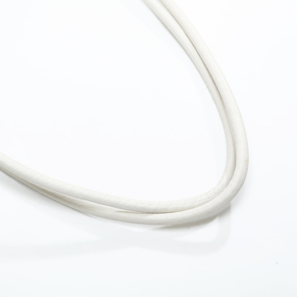Bottega Veneta White Leather Shoulder Bag