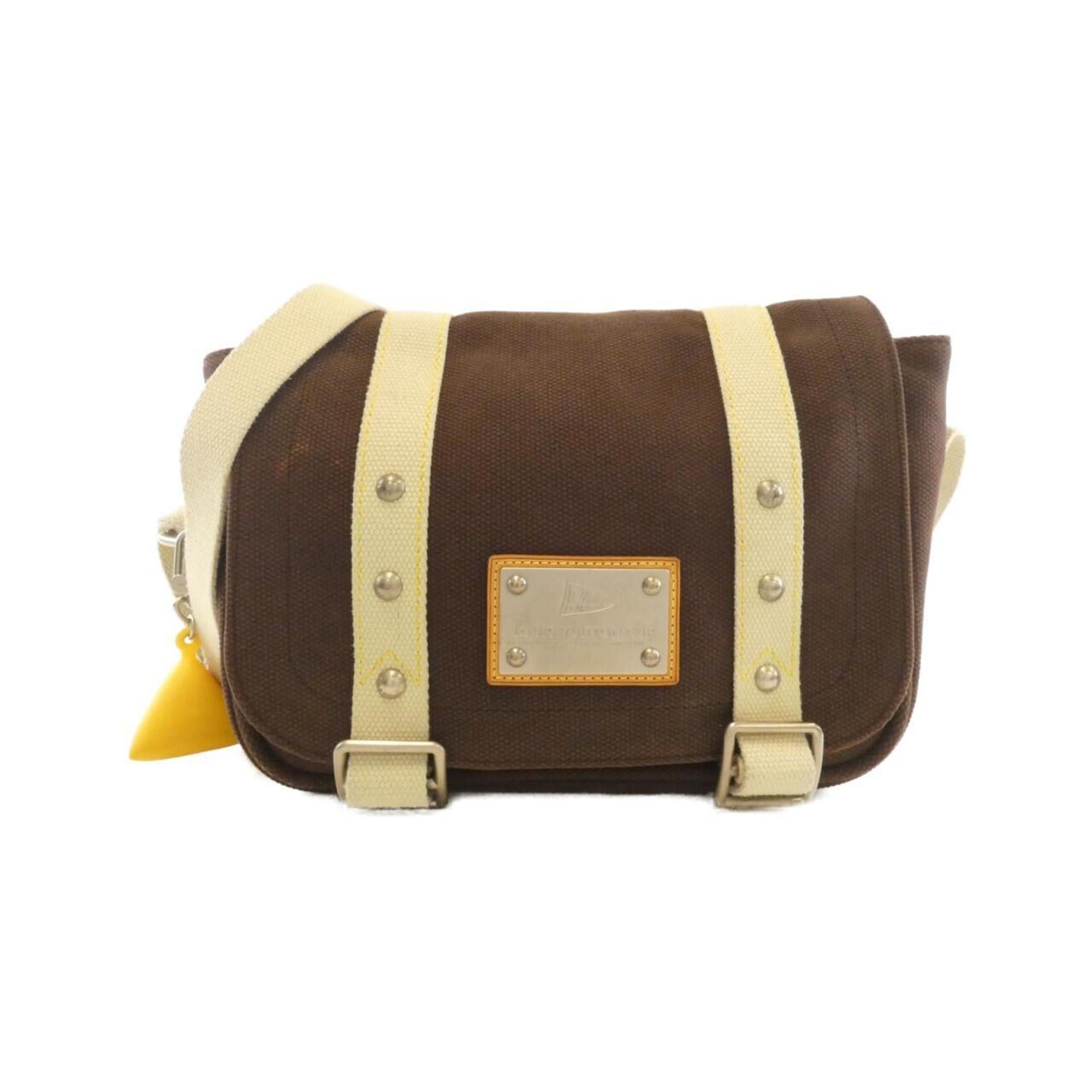 Louis Vuitton Moka Canvas Shoulder Bag