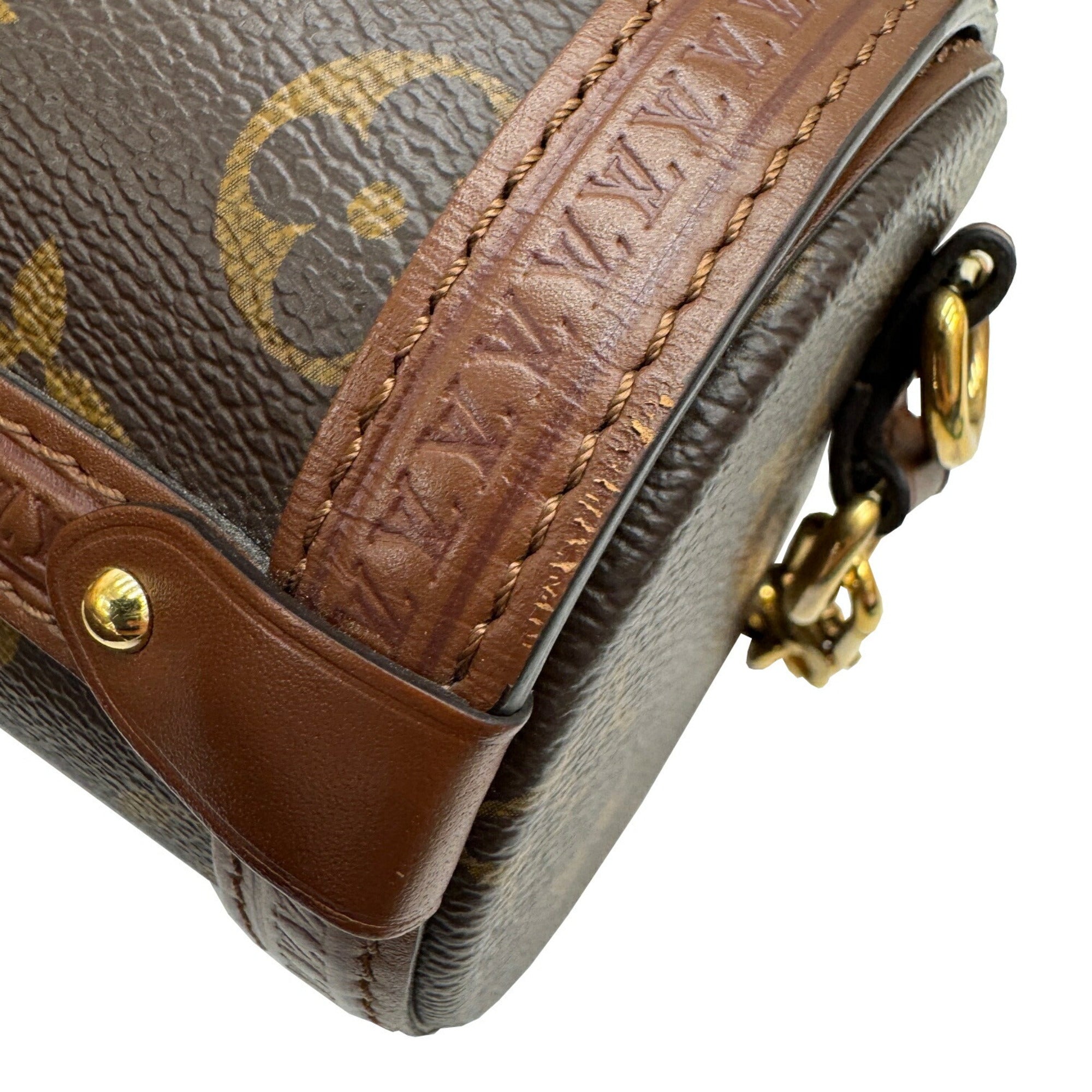 Louis Vuitton Brown Monogram Monogram Leather Shoulder Bag