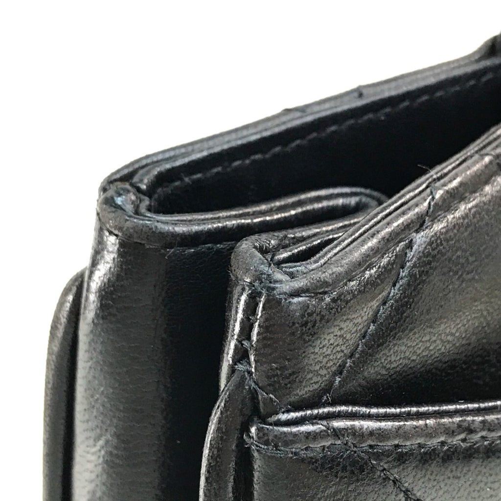 Chanel Black Leather Tote Bag