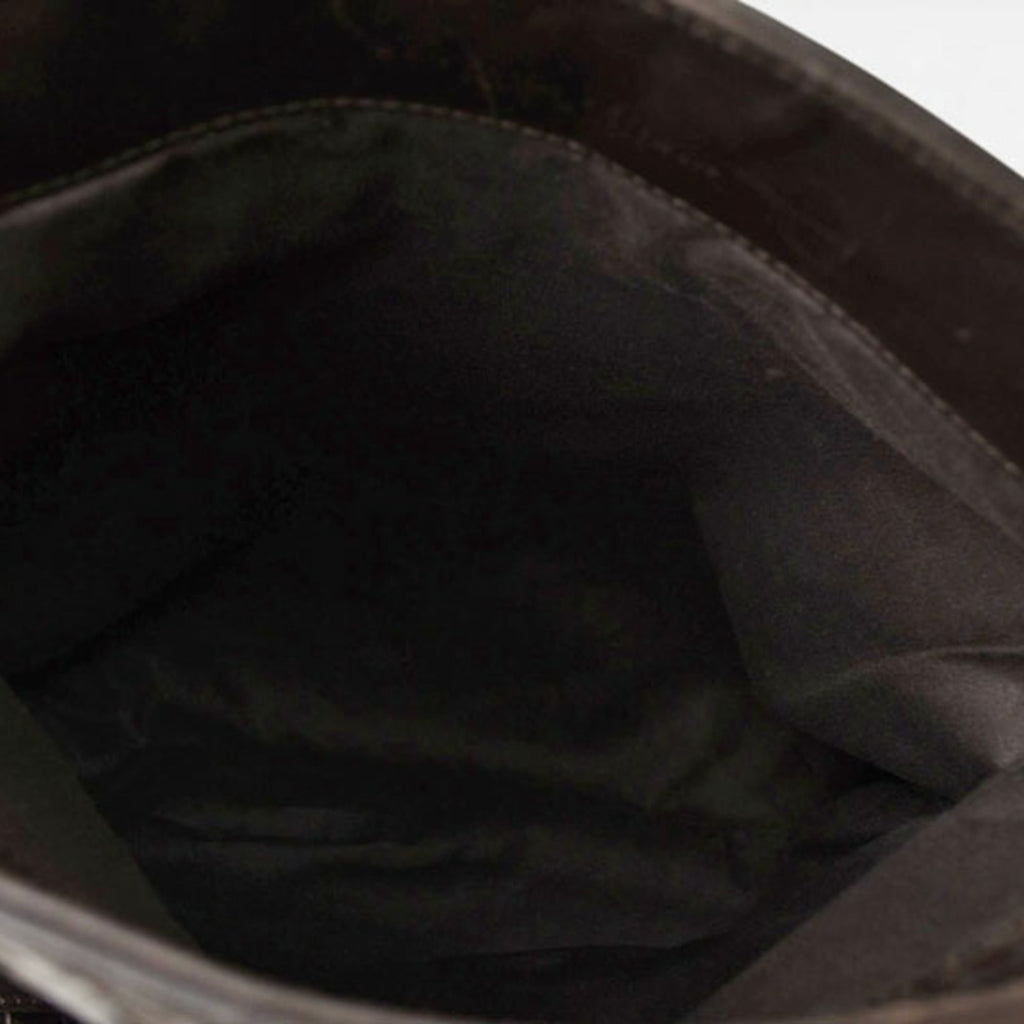 Bottega Veneta Dark Brown Leather Shoulder Bag