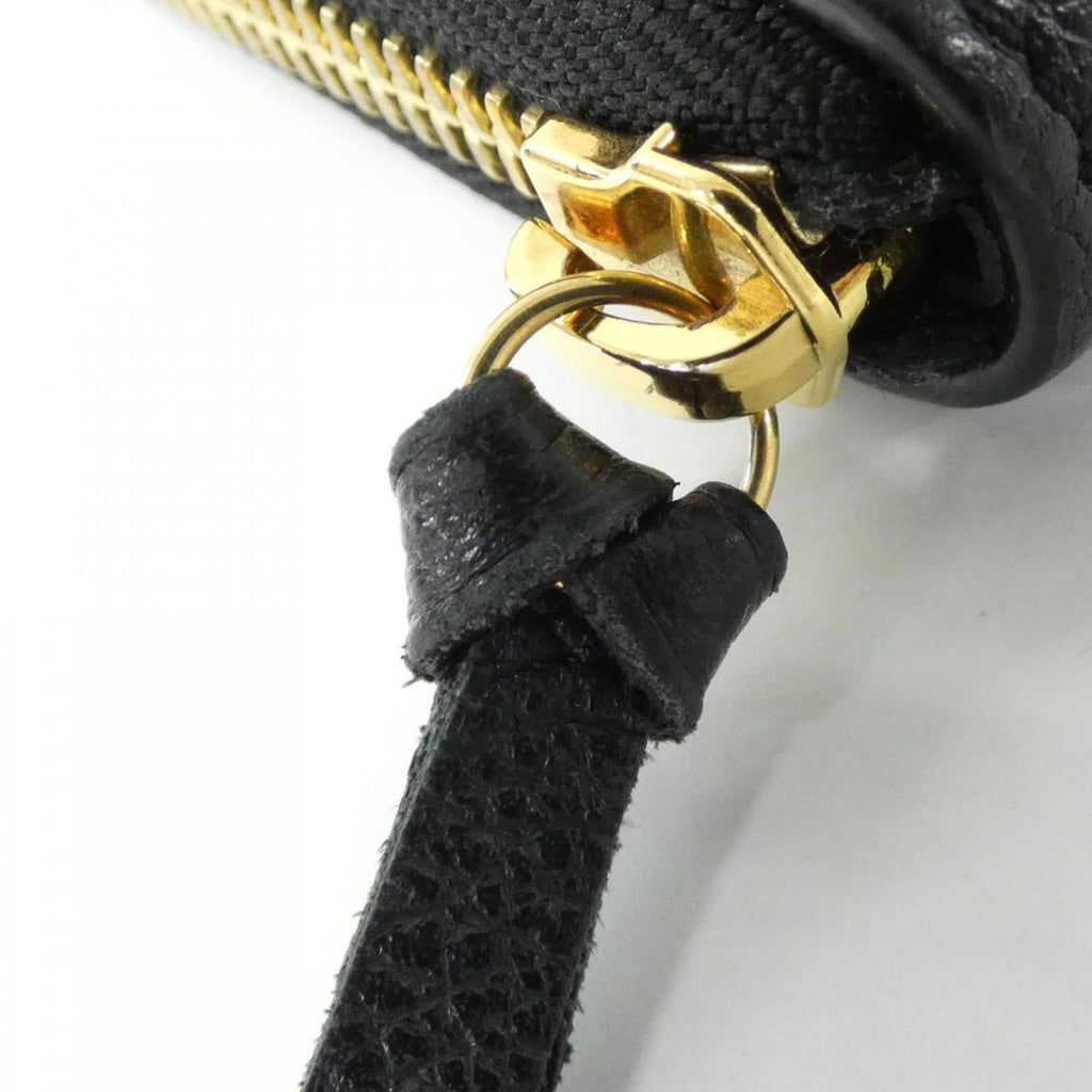 Louis Vuitton Beige Bicolor Black Leather Long Wallet